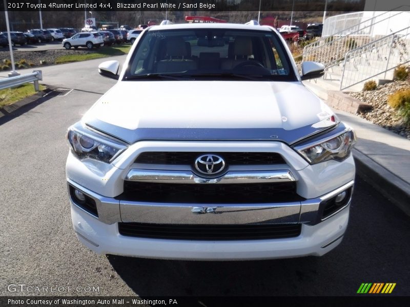 Blizzard Pearl White / Sand Beige 2017 Toyota 4Runner Limited 4x4