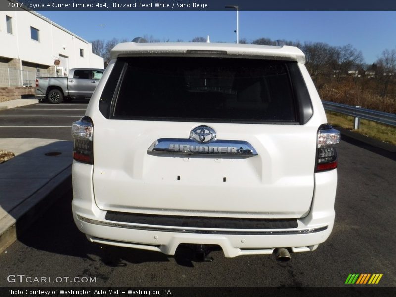 Blizzard Pearl White / Sand Beige 2017 Toyota 4Runner Limited 4x4