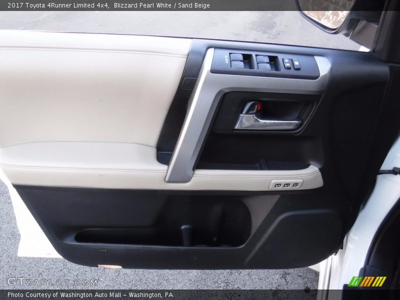 Blizzard Pearl White / Sand Beige 2017 Toyota 4Runner Limited 4x4