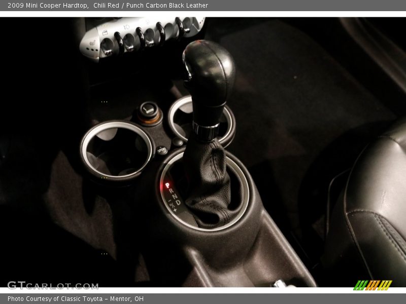 Chili Red / Punch Carbon Black Leather 2009 Mini Cooper Hardtop
