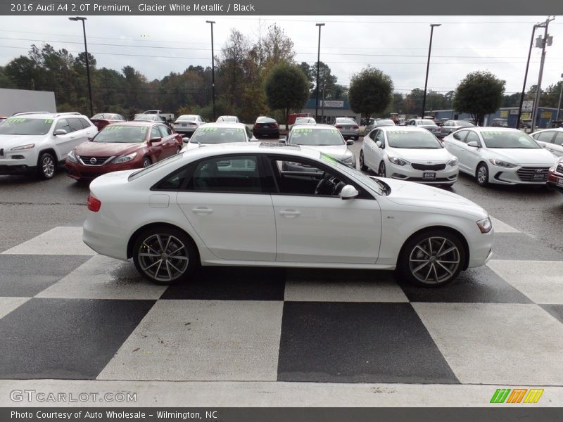 Glacier White Metallic / Black 2016 Audi A4 2.0T Premium