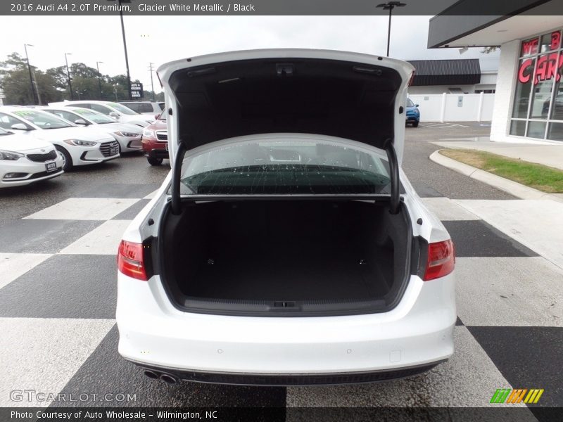 Glacier White Metallic / Black 2016 Audi A4 2.0T Premium