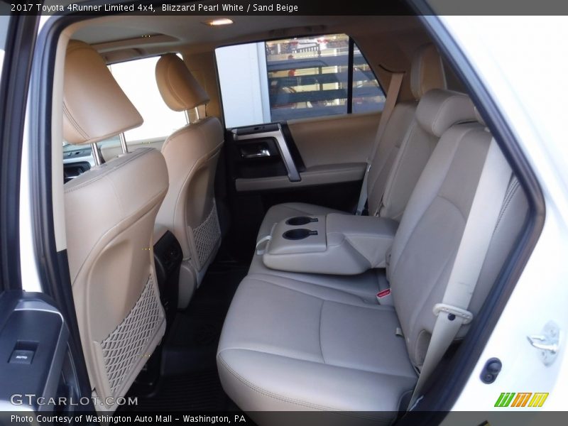 Blizzard Pearl White / Sand Beige 2017 Toyota 4Runner Limited 4x4