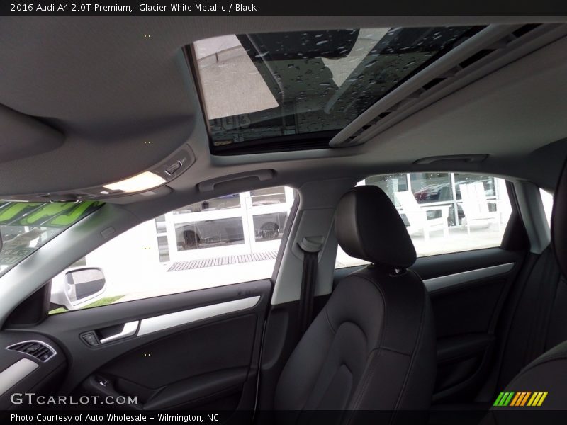 Glacier White Metallic / Black 2016 Audi A4 2.0T Premium