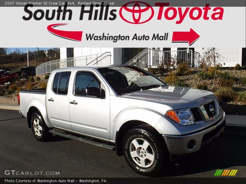 Radiant Silver / Steel 2007 Nissan Frontier SE Crew Cab 4x4