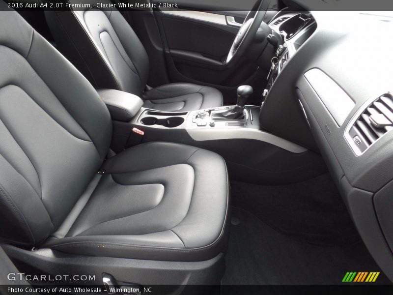 Glacier White Metallic / Black 2016 Audi A4 2.0T Premium