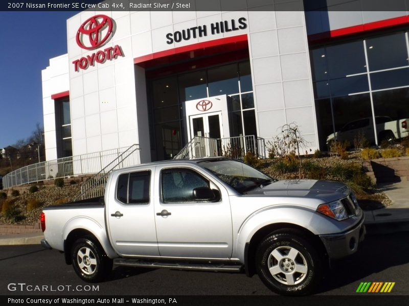 Radiant Silver / Steel 2007 Nissan Frontier SE Crew Cab 4x4