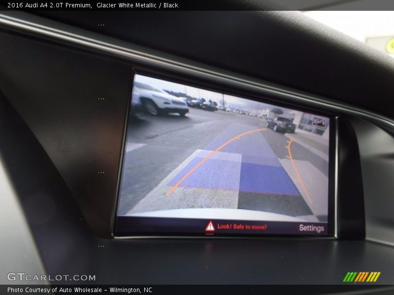 Glacier White Metallic / Black 2016 Audi A4 2.0T Premium