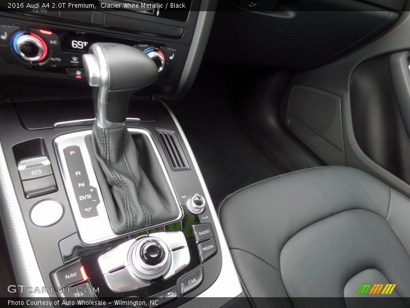 Glacier White Metallic / Black 2016 Audi A4 2.0T Premium