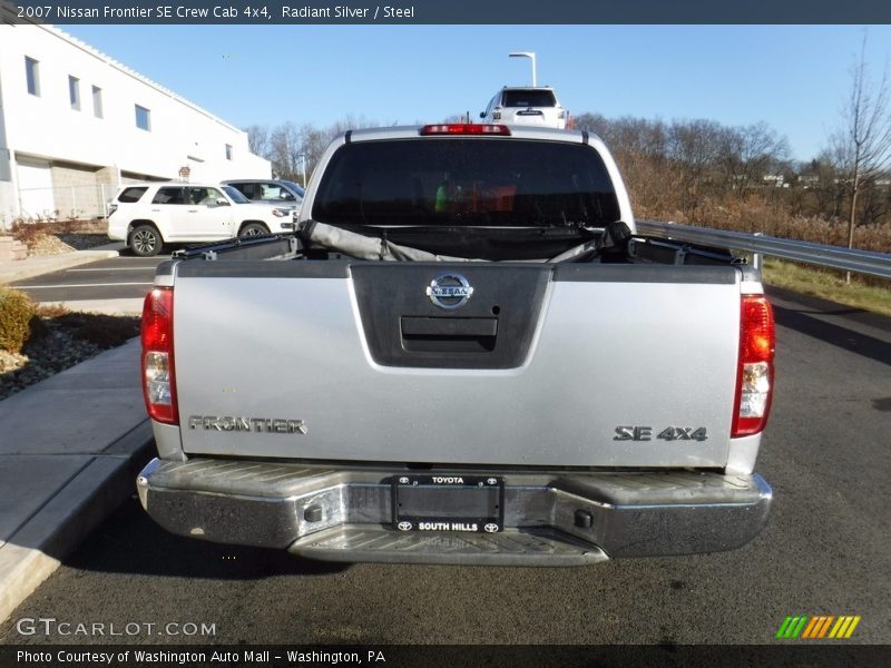 Radiant Silver / Steel 2007 Nissan Frontier SE Crew Cab 4x4