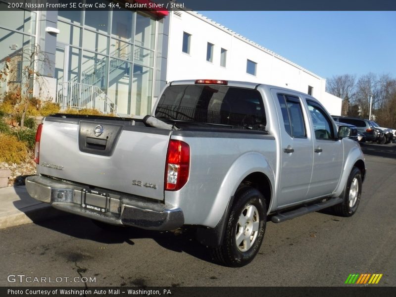 Radiant Silver / Steel 2007 Nissan Frontier SE Crew Cab 4x4
