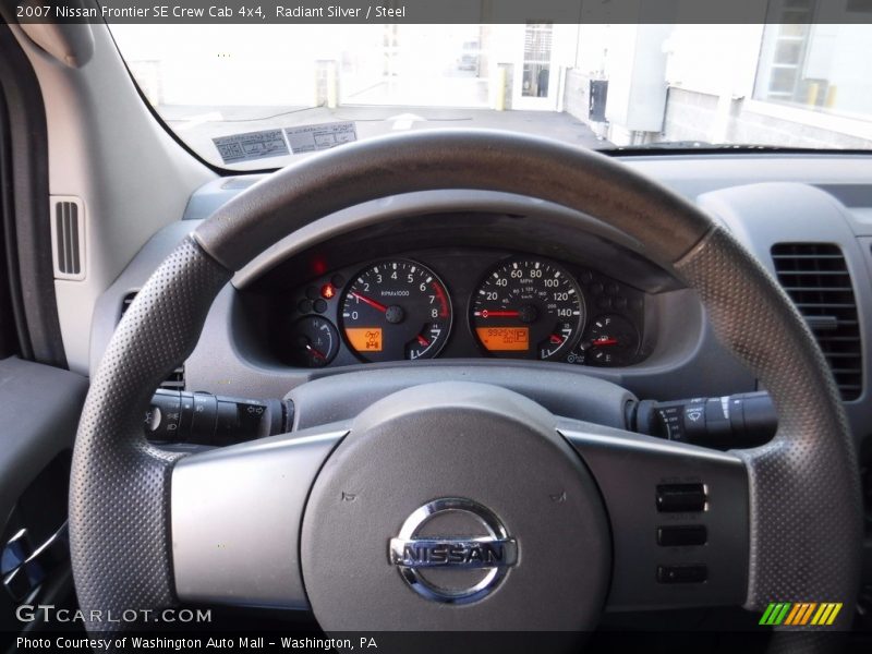 Radiant Silver / Steel 2007 Nissan Frontier SE Crew Cab 4x4