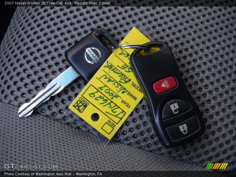Radiant Silver / Steel 2007 Nissan Frontier SE Crew Cab 4x4