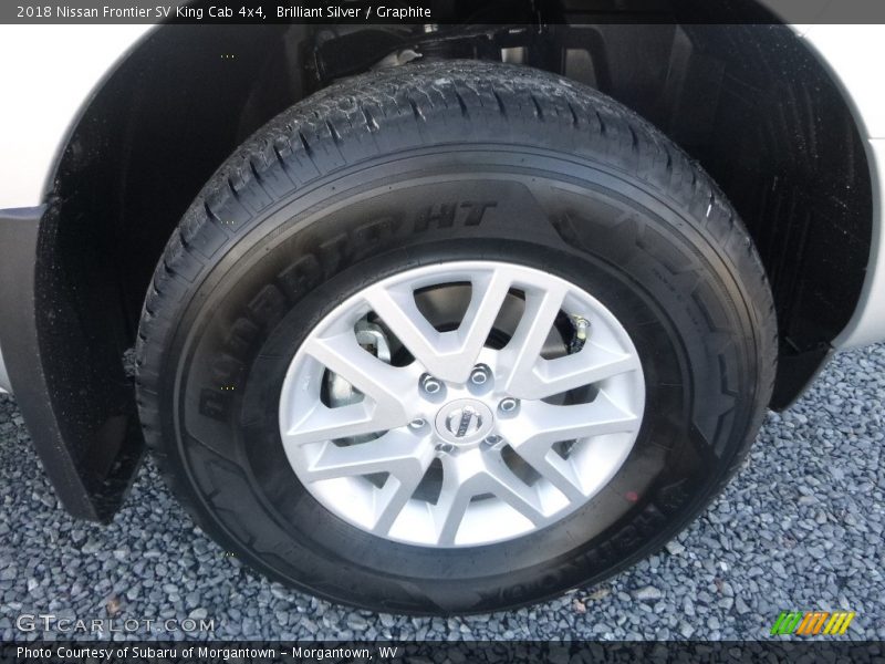 Brilliant Silver / Graphite 2018 Nissan Frontier SV King Cab 4x4
