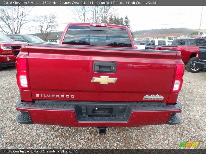 Cajun Red Tintcoat / High Country Saddle 2018 Chevrolet Silverado 1500 High Country Crew Cab 4x4