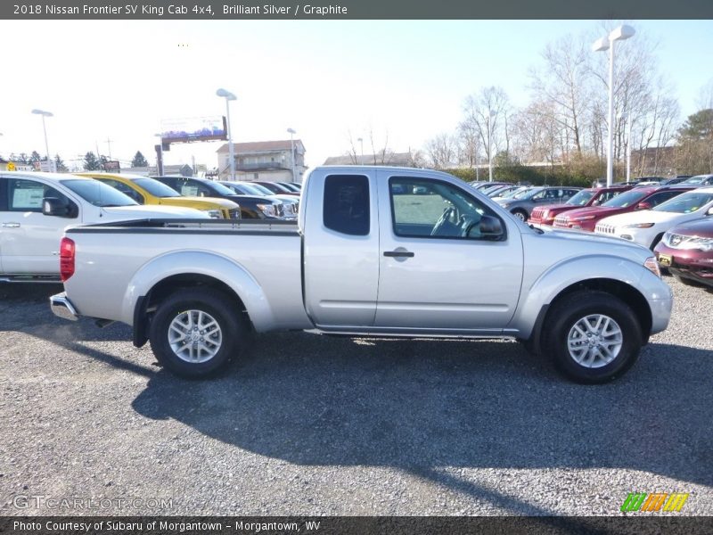 Brilliant Silver / Graphite 2018 Nissan Frontier SV King Cab 4x4