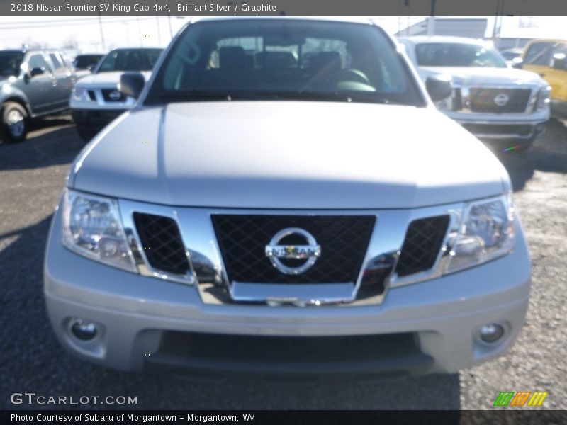 Brilliant Silver / Graphite 2018 Nissan Frontier SV King Cab 4x4
