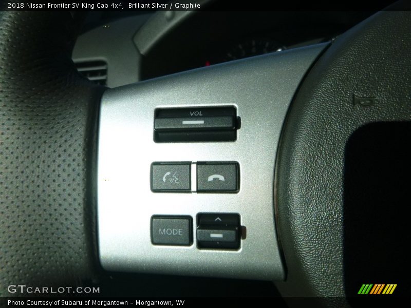 Brilliant Silver / Graphite 2018 Nissan Frontier SV King Cab 4x4