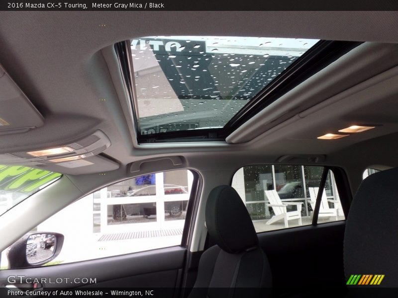 Meteor Gray Mica / Black 2016 Mazda CX-5 Touring