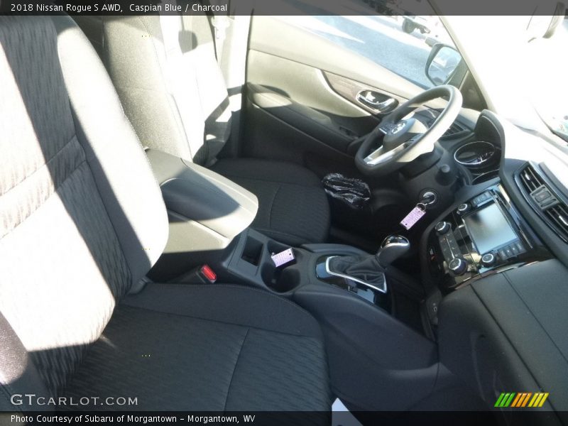 Caspian Blue / Charcoal 2018 Nissan Rogue S AWD