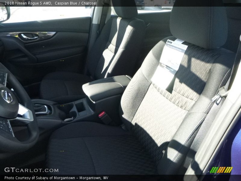 Caspian Blue / Charcoal 2018 Nissan Rogue S AWD