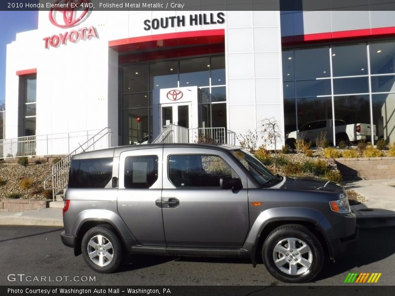 Polished Metal Metallic / Gray 2010 Honda Element EX 4WD