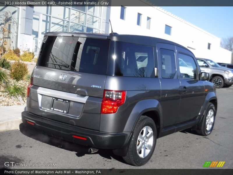 Polished Metal Metallic / Gray 2010 Honda Element EX 4WD
