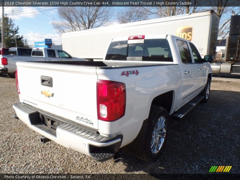 Iridescent Pearl Tricoat / High Country Saddle 2018 Chevrolet Silverado 1500 High Country Crew Cab 4x4