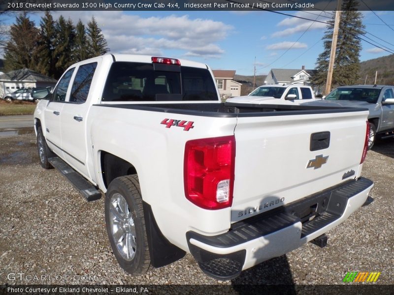 Iridescent Pearl Tricoat / High Country Saddle 2018 Chevrolet Silverado 1500 High Country Crew Cab 4x4