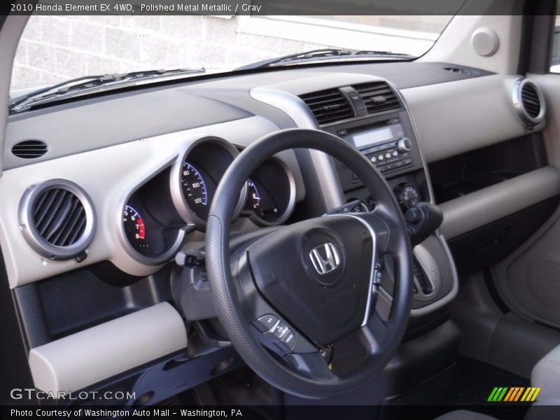 Polished Metal Metallic / Gray 2010 Honda Element EX 4WD