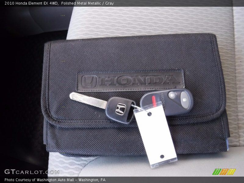 Polished Metal Metallic / Gray 2010 Honda Element EX 4WD