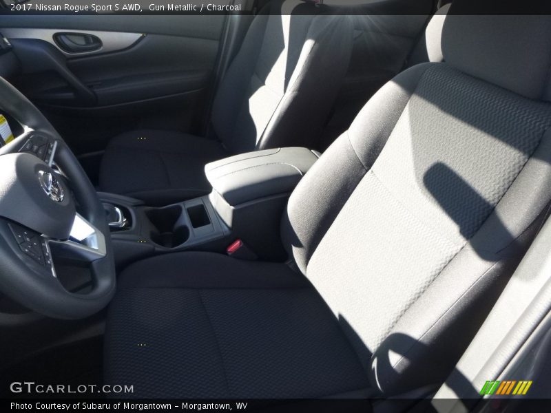 Gun Metallic / Charcoal 2017 Nissan Rogue Sport S AWD