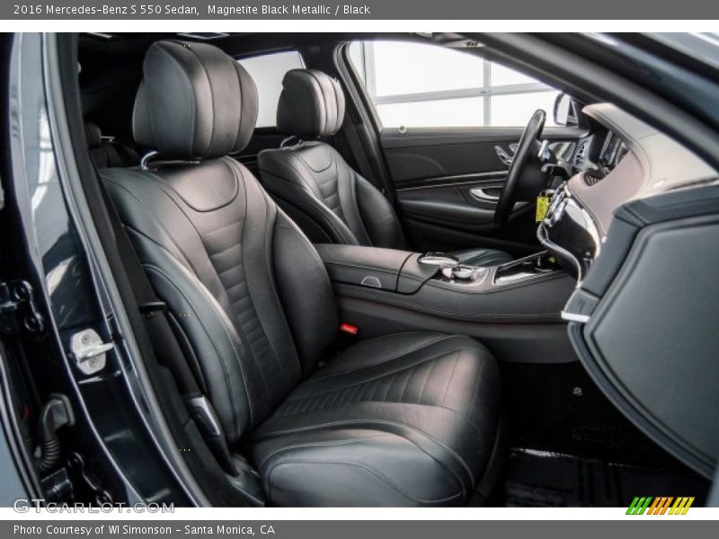 Magnetite Black Metallic / Black 2016 Mercedes-Benz S 550 Sedan