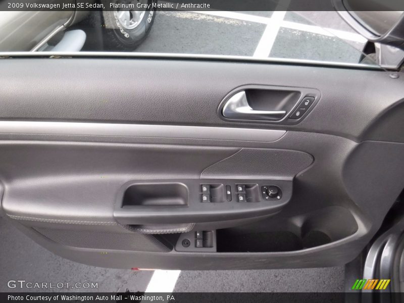 Platinum Gray Metallic / Anthracite 2009 Volkswagen Jetta SE Sedan