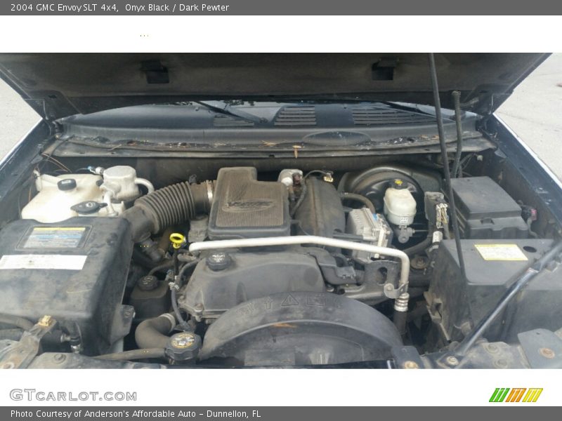 Onyx Black / Dark Pewter 2004 GMC Envoy SLT 4x4