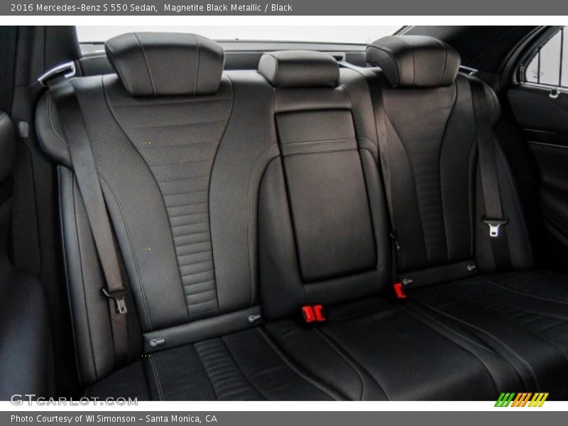 Magnetite Black Metallic / Black 2016 Mercedes-Benz S 550 Sedan