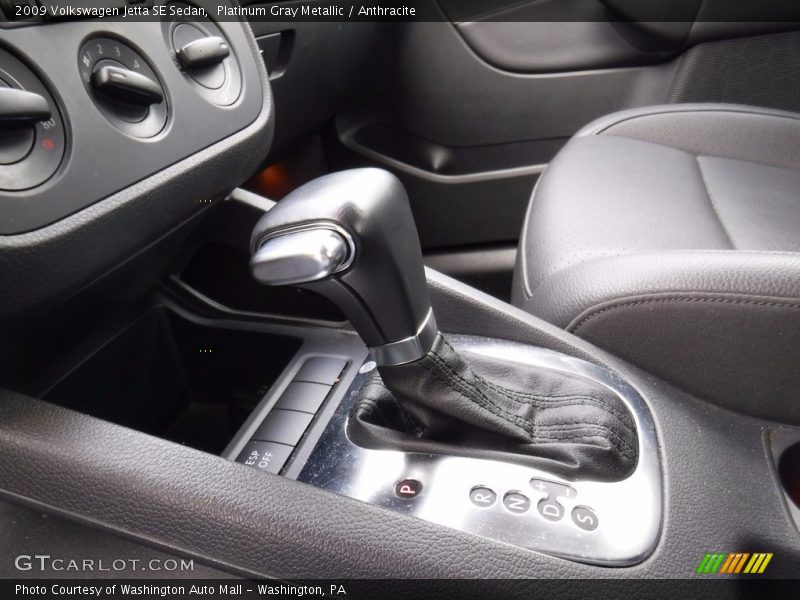 Platinum Gray Metallic / Anthracite 2009 Volkswagen Jetta SE Sedan