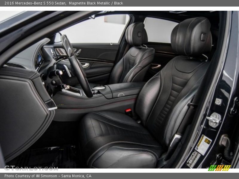 Magnetite Black Metallic / Black 2016 Mercedes-Benz S 550 Sedan