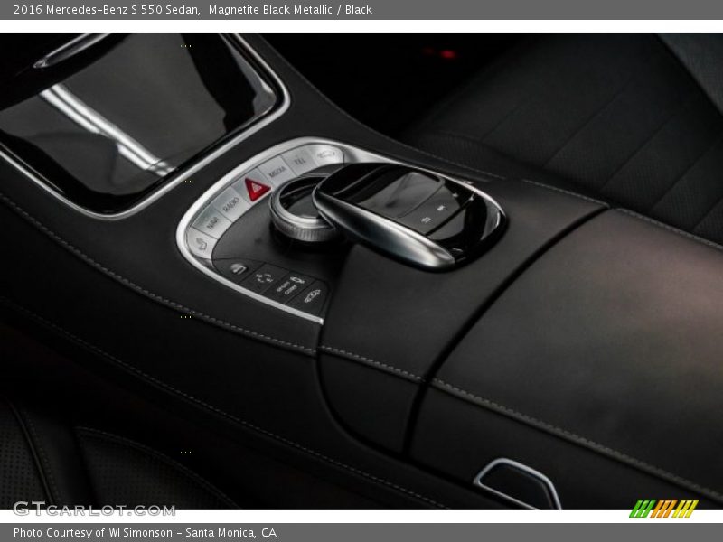 Magnetite Black Metallic / Black 2016 Mercedes-Benz S 550 Sedan