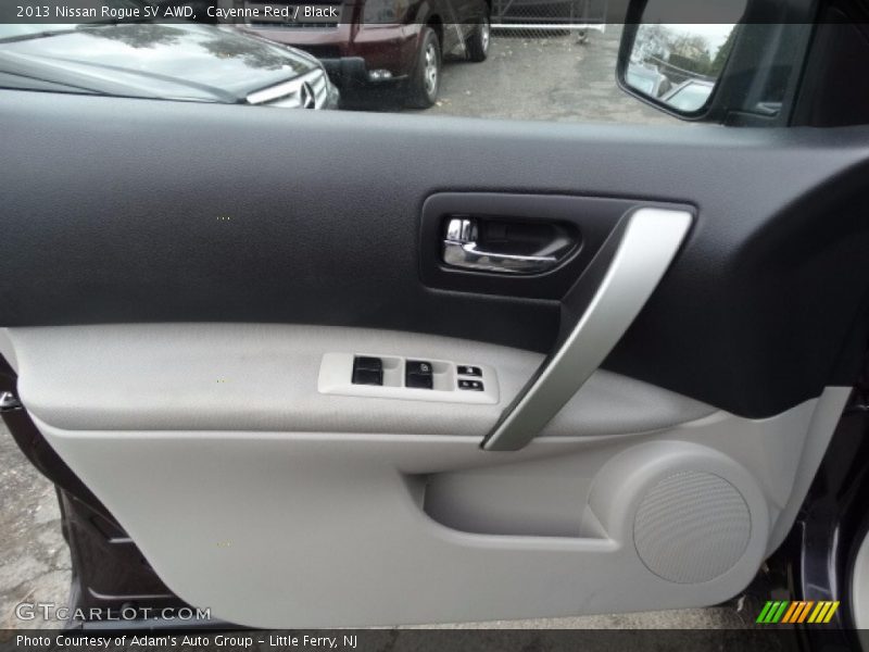 Cayenne Red / Black 2013 Nissan Rogue SV AWD