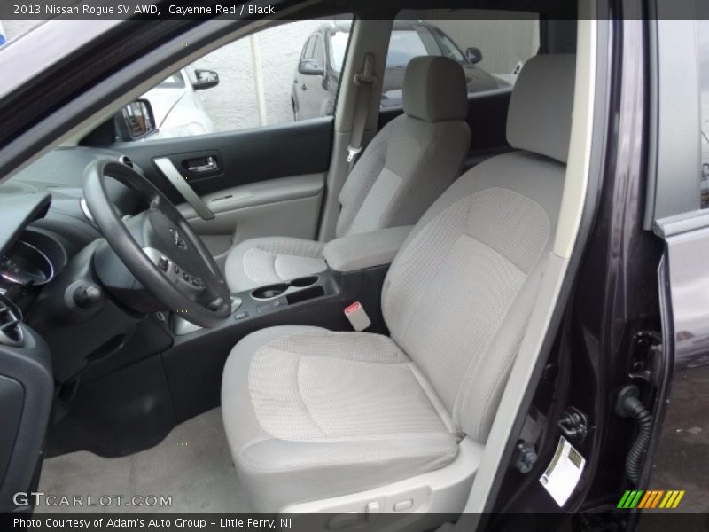 Cayenne Red / Black 2013 Nissan Rogue SV AWD