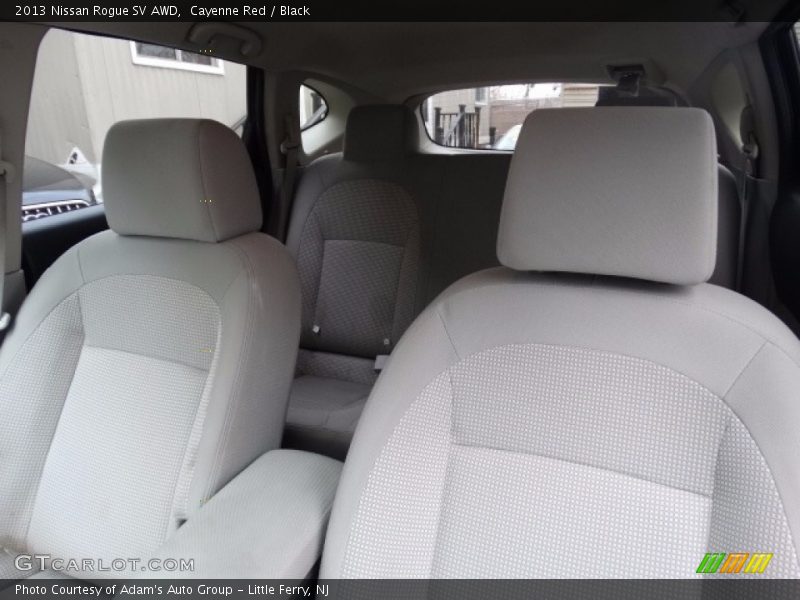 Cayenne Red / Black 2013 Nissan Rogue SV AWD