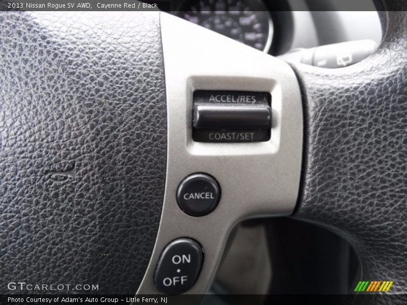 Cayenne Red / Black 2013 Nissan Rogue SV AWD