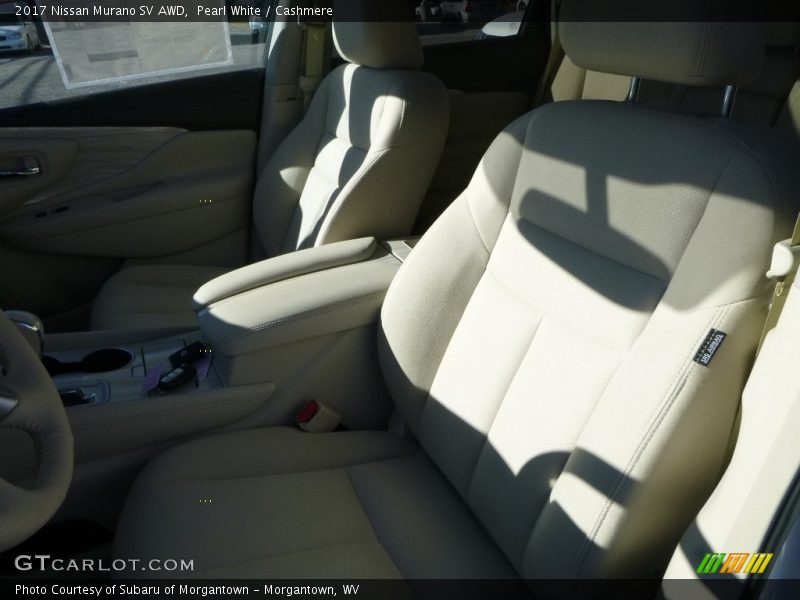 Pearl White / Cashmere 2017 Nissan Murano SV AWD