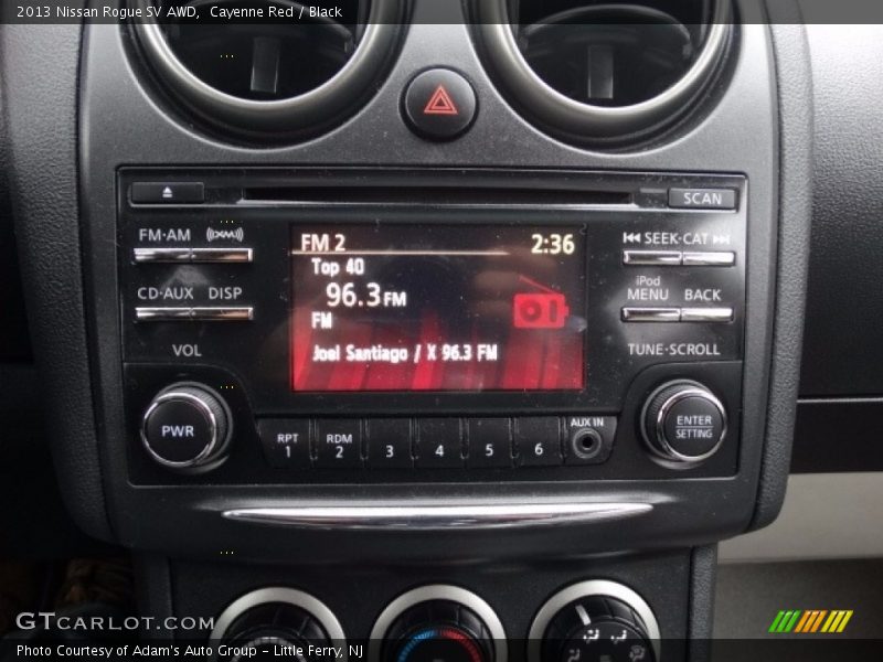 Cayenne Red / Black 2013 Nissan Rogue SV AWD