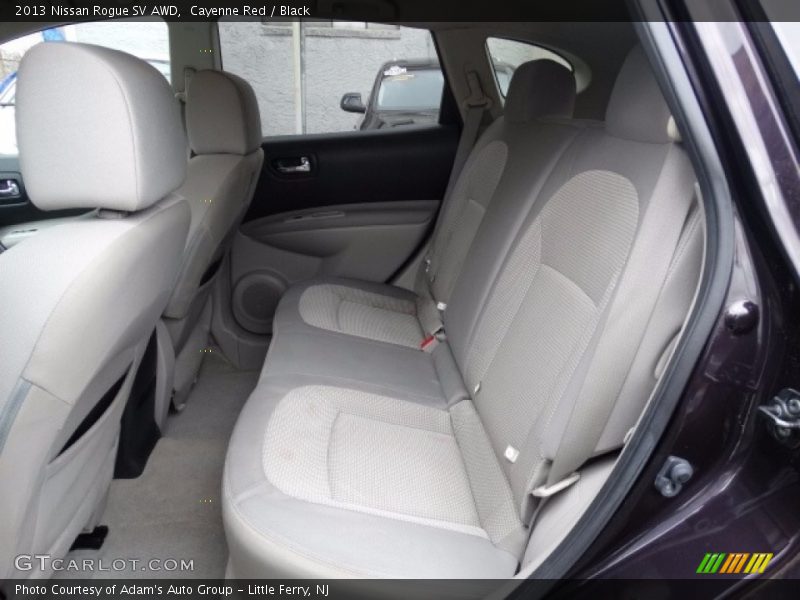 Cayenne Red / Black 2013 Nissan Rogue SV AWD