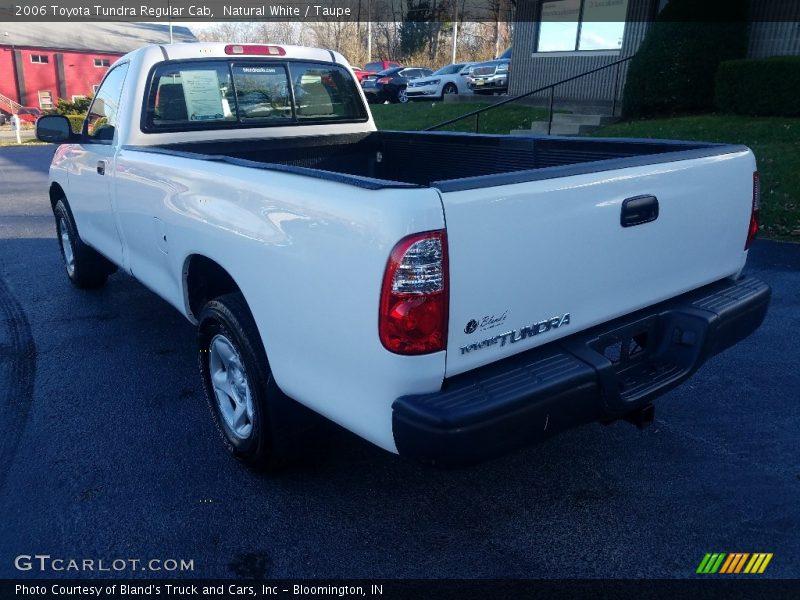 Natural White / Taupe 2006 Toyota Tundra Regular Cab