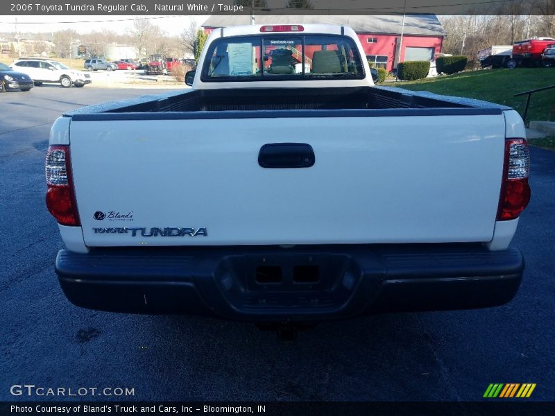 Natural White / Taupe 2006 Toyota Tundra Regular Cab