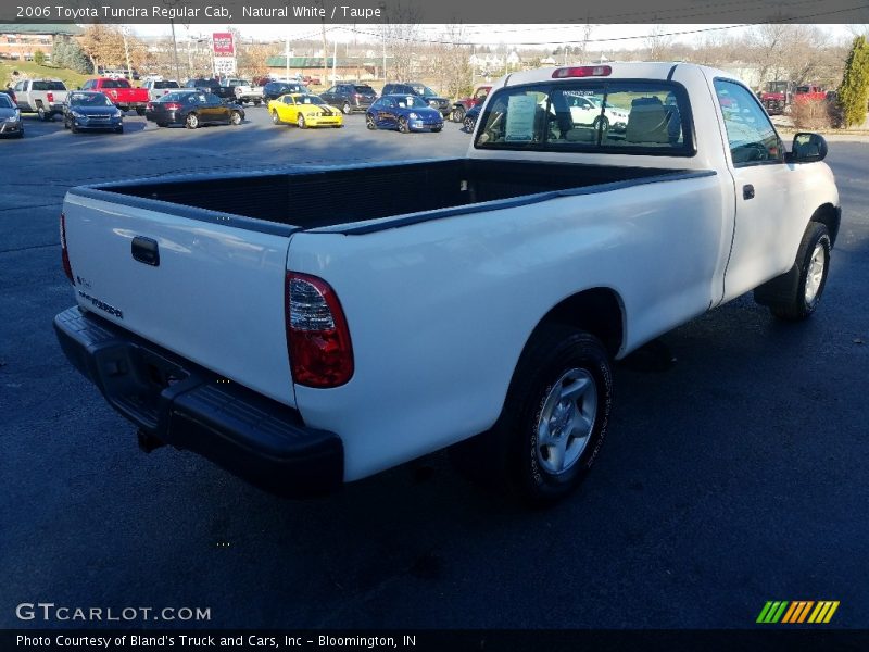 Natural White / Taupe 2006 Toyota Tundra Regular Cab