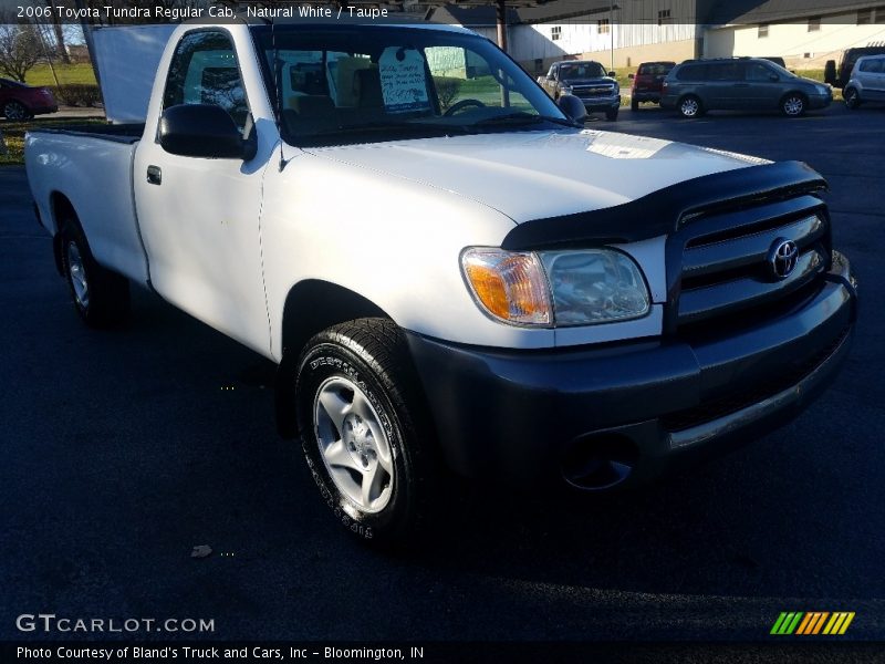 Natural White / Taupe 2006 Toyota Tundra Regular Cab